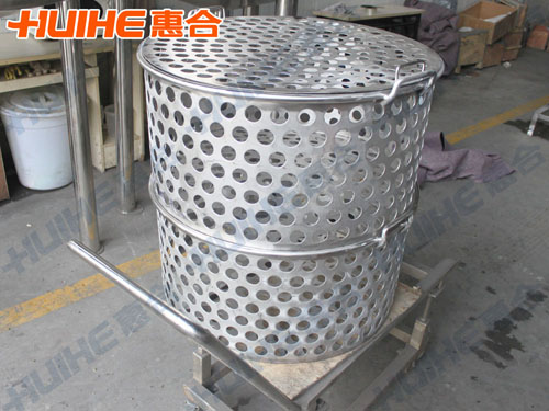400L蒸煮鍋蒸煮籃成品圖